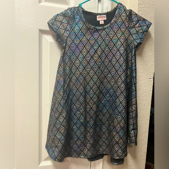 Kids oil slick dress Sz 8. - Picture 1 of 4